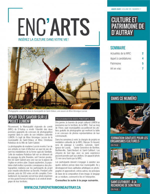 Pages De Enc'artshiver2020 - MRC De D'Autray